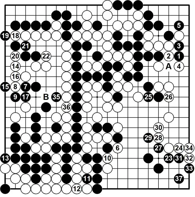 黑棋损失远, 白棋翻不起, 抢到 黑棋损失远, 白棋翻不起, 抢到