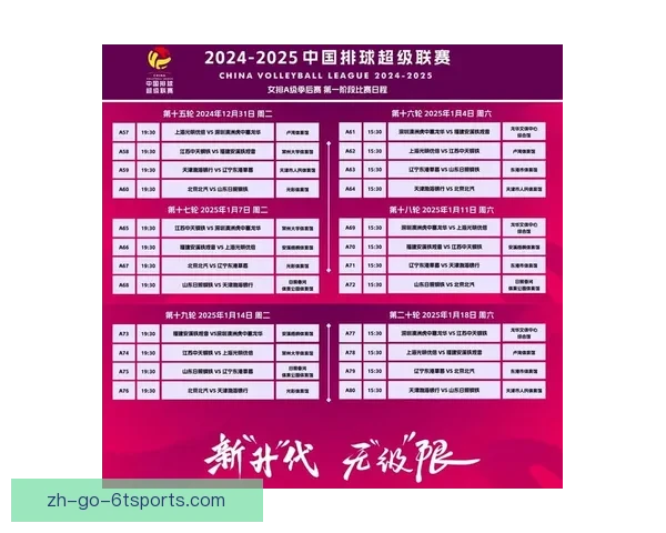 排球比赛时间表及赛程安排